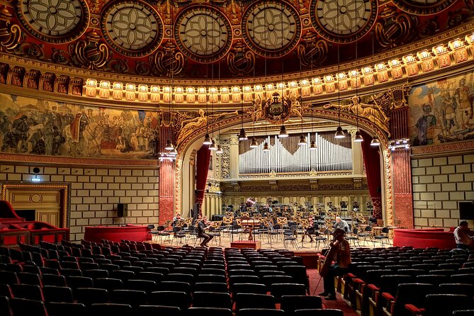 4h Bucharest Panoramic Private Tour by Car with Photo Stops - Romanian Athenaeum: a concert hall that doubles as a landmark
