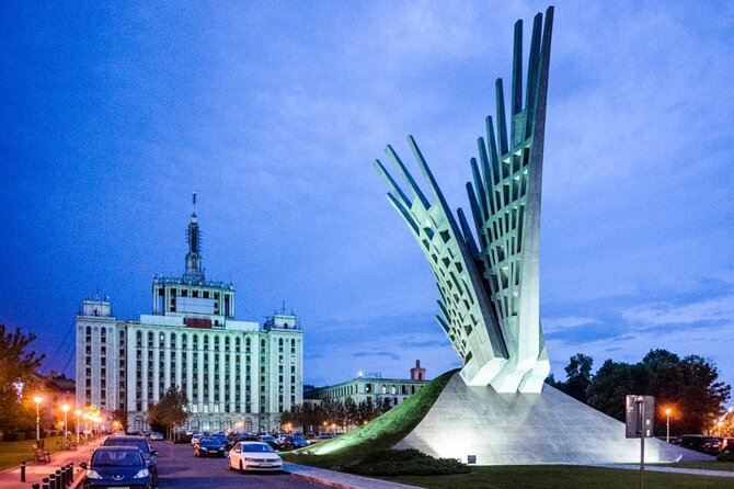 4h Bucharest Panoramic Tour by Car with stops - Victoria Palace to Arcul de Triumf: civic power and symbolic viewpoints