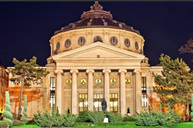 4h Bucharest Panoramic Tour by Car with stops - Calea Victoriei to Ateneul Roman: a classic Bucharest street-to-culture pairing