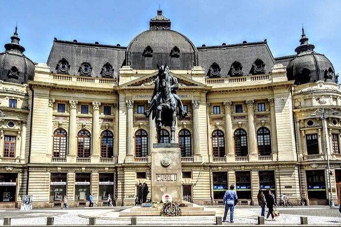 8h Bucharest full-day Tour, Parliament and Top Attraction, Privat - Dimitrie Gusti Village Museum and the Romanian Athenaeum: Two Different Sides of Bucharest