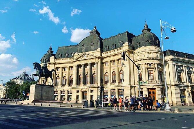 Best of Bucharest | Private Walking Tour - Palatul CEC: The French-Inspired Finish on Calea Victoriei