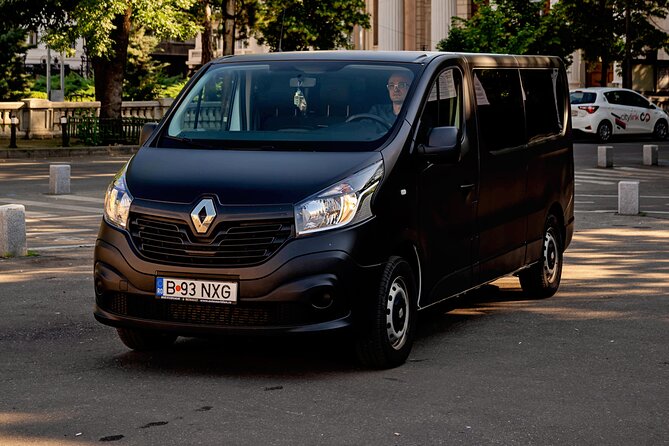 Bucharest Airport Private Transfer - Inside the minivan: space up to 8 and Wi-Fi included