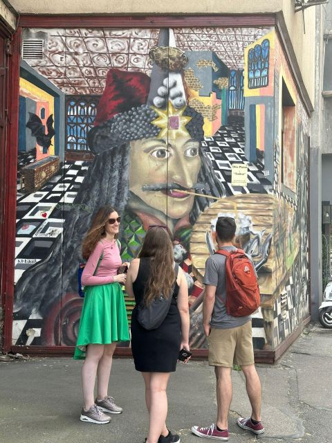 Bucharest Alternative Walking Tour - The Famous Street Junction for Street Art Works