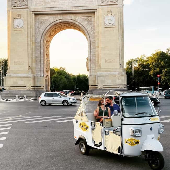Bucharest: Best of Bucharest Private Tuk-Tuk Tour - Triumphal Arch and Calea Victoriei: where the city feels ceremonial