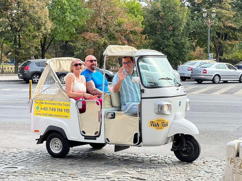 Bucharest: Best of Bucharest Private Tuk-Tuk Tour - Why this open-top tuk-tuk beats a basic city bus