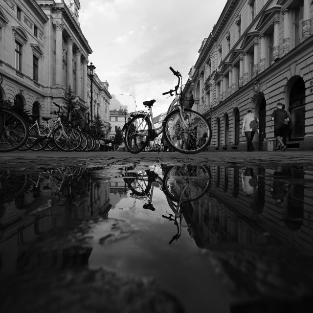 Bucharest Bike Rentals - Getting started at Strada Operetei 12, near Hanu Berarilor