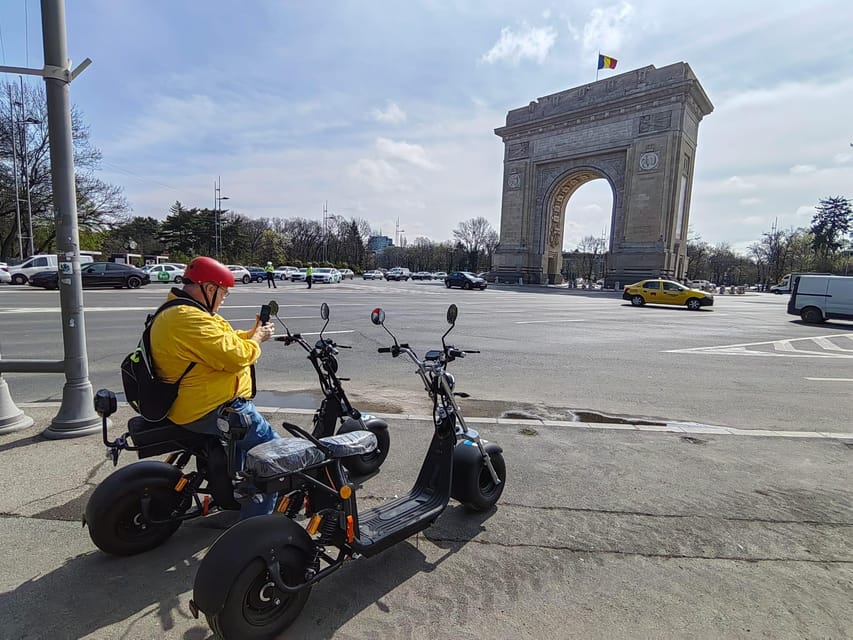 Bucharest electric city tour by Smart Balance #green - How the 3-hour electric ride starts on Calea Șerban Vodă