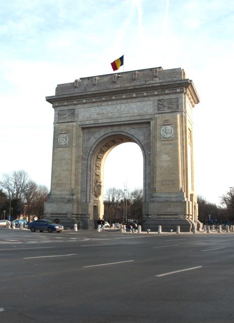 Bucharest highlights - full day private walking tour - University Square and Revolution Square: where Bucharest forces the issue