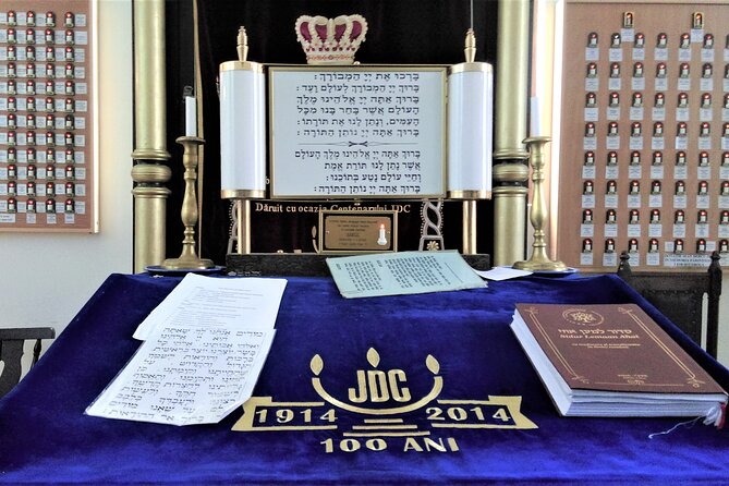 Bucharest Jewish Heritage Private Walking Tour - A quick pass by Avraham Kosher: details between the big monuments