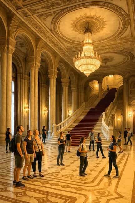 Bucharest: Parliament, Ceausescu House & Village Museum Tour - Palace of the Parliament: when scale becomes a story