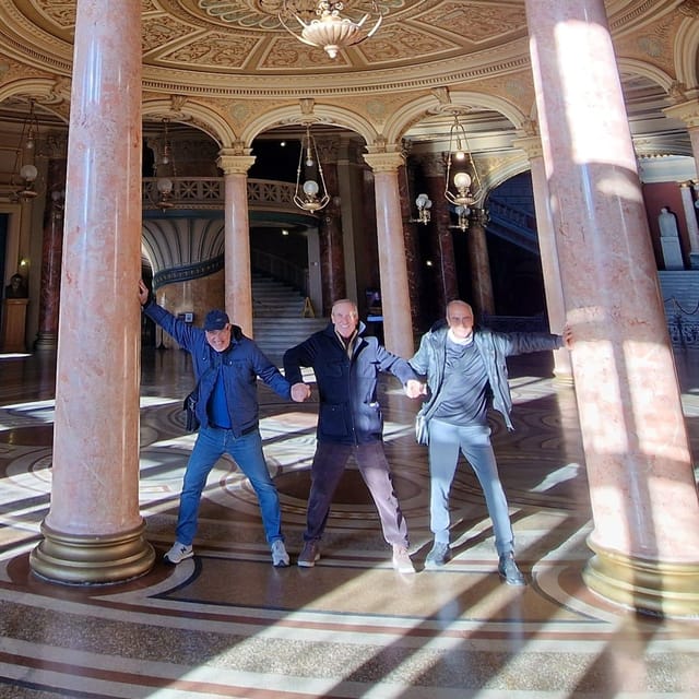 Bucharest: private and exclusive Italian walking tour - Where the tour starts, and why Caru’ cu Bere sets the tone