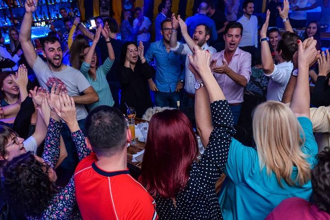 Bucharest Pub Crawl in the Old Town - Stop 1 at Gregory’s, the Warm-Up Shot, and the Group Rhythm