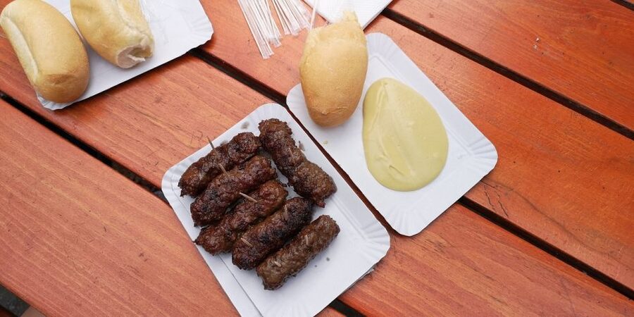 Bucharest: Street Food Tour with a Local Guide - Getting to Obor Market by tram, with city views in between