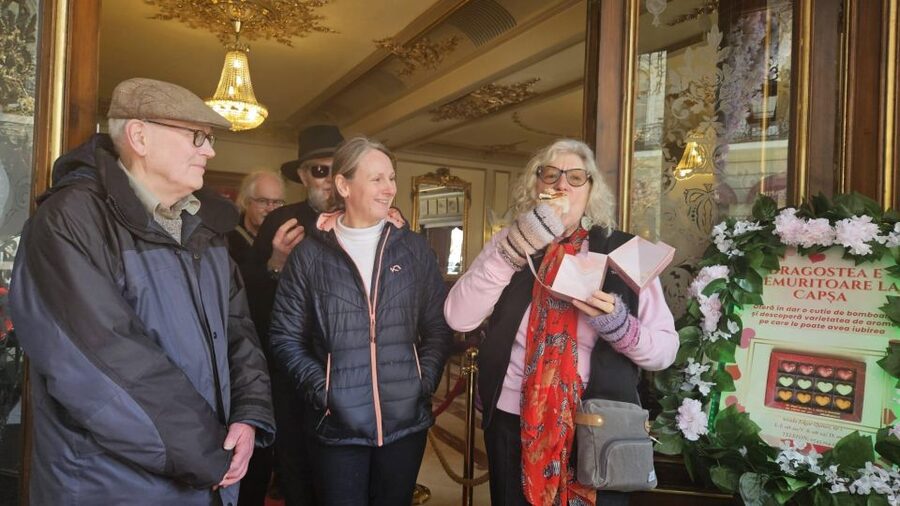 Bucharest: Sweet Delights History and Desserts Walking Tour - Old Town legends and the final act: papanasi at City Grill Covaci