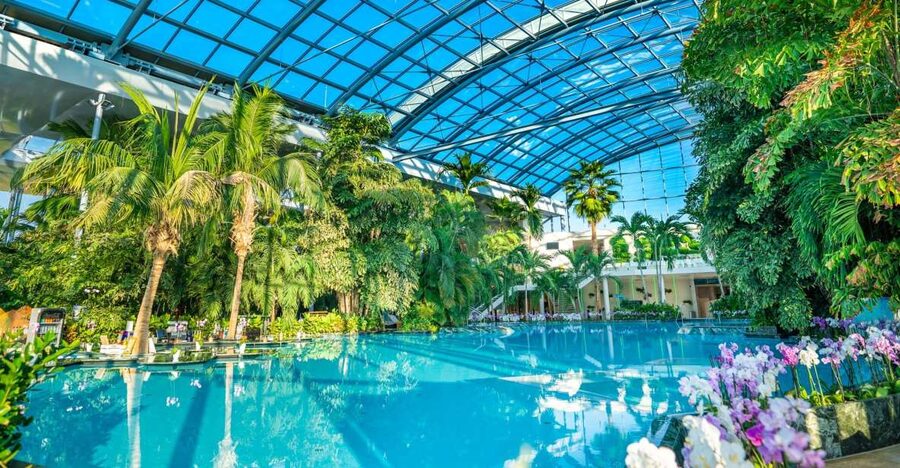 Bucharest: Therme Bucharest Entry Ticket and Transfer - Therme Bucharest: an indoor world built for pools, saunas, and slides