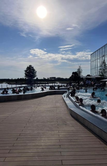 Bucharest: Therme Night Show Ticket with Transfer - Outdoor jacuzzi and steam bath: how to pace for real relaxation