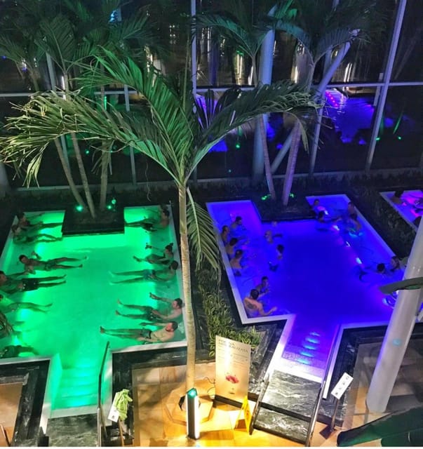 Bucharest: Therme Spa Night Experience with Transfer - Geothermal pools around 33C: what it feels like and how to use it