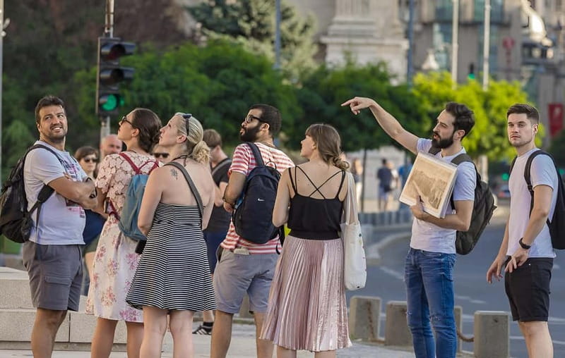 Bucharest: Tour of Old Town, Calea Victoriei & Communism - Revolution Square and Ceaușescu, turning monuments into a timeline