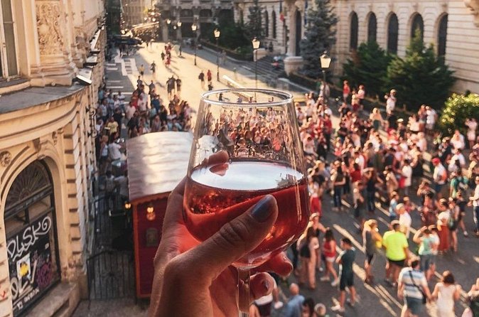Bucharest VIP Bar Crawl in Lipscani 'Old Town' - Upscale stops in Old Town, plus a rooftop terrace finale