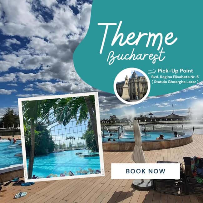 Bucuresti: Bucuresti Therme Transfer and Full-Day Access - Galaxy area: slides and water-park style fun when you want action