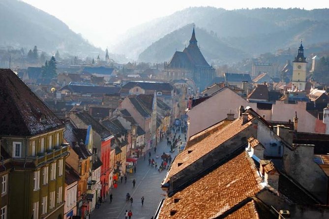 Day Trip Through Brasov in Transylvania and Bran, Peles, and Rasnov Castles - Brasov Historical Center: Black Church and Council Square at a Human Pace