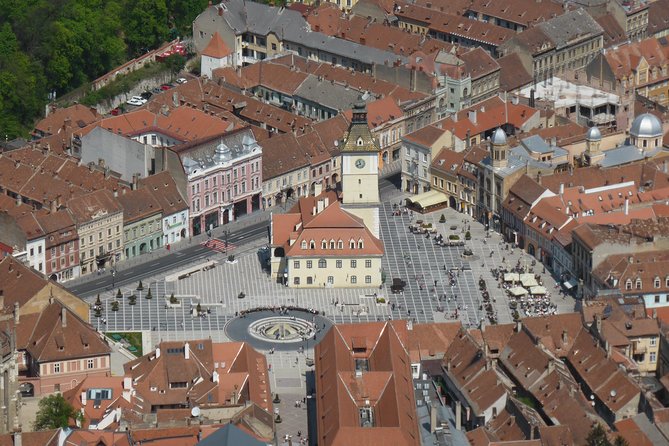 Dracula's Castle & Peles Palace Tour from Bucharest Including Brasov Old Town - Bran Castle, Dracula’s Castle, on a 60 Meter Rock