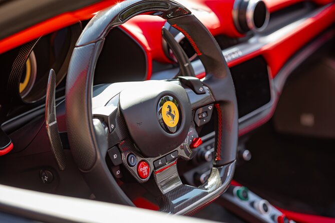 Drive a Ferrari in the Center of Bucharest - Piața Constituției check-in: what the start feels like