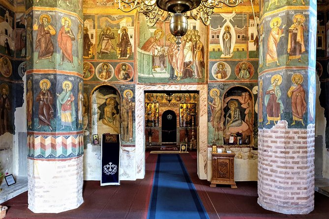 Mystical Monasteries, Dracula's Tomb and Mogosoaia Lake Palace - Private Tour - Căldărușani Monastery on the lake: early Romanian culture and Vlad’s nearby shadow