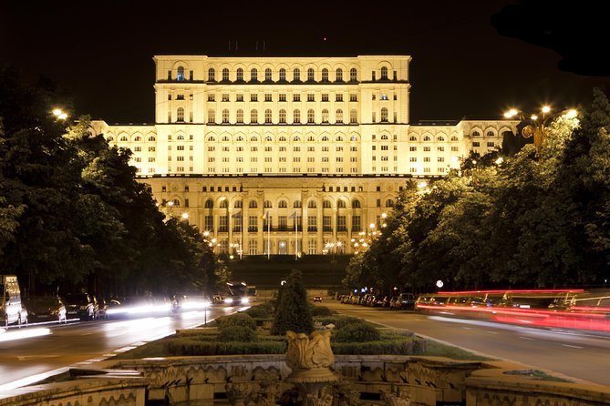 Private Bucharest city tour visit the Palace of the Parliament & Village Museum - Old Town on foot: Arch of Triumph, CEC Palace, and cafe energy