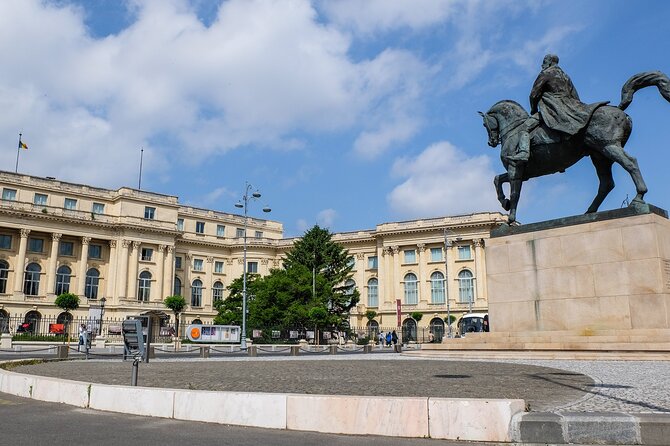 Private Car and Walking Tour in City Center Bucharest - The Marmorosch basement vault and Curtea Veche edges