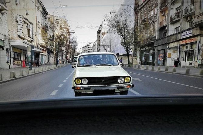 Private: RedPatrol Bucharest Contrasts Tour in a Vintage Car - Stop 3: Cotroceni Palace gardens and Belle Époque Bucharest