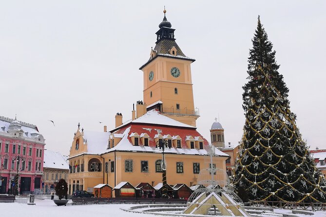 Private tour: Medieval cities of Transylvania, 2 Days from Bucharest - First Stop, Peles Castle and the Royal Summer Setting
