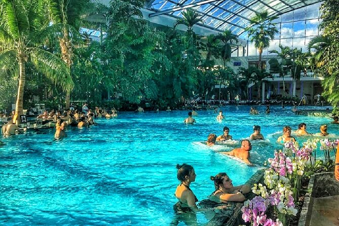 Relax and Fun at Thermal Spa Bucharest (Admission Ticket) - PALM: tropical gardens, heated pools, mineral soak time, and a sand-beach mood