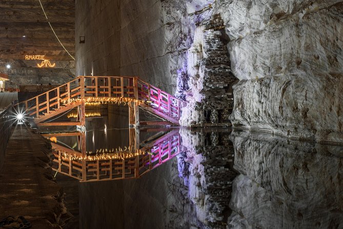 Slanic Salt Mine Day Trip from Bucharest - Entering Unirea Salt Mine: the 12°C underground spa world