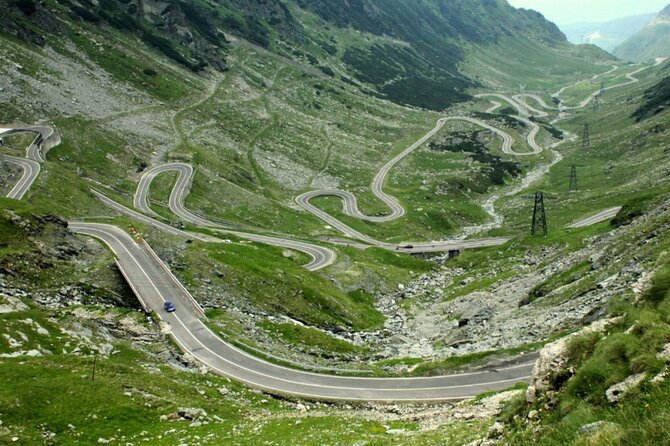 Small group max 7, Transfăgărășan the Top Gear Road - Poenari Fortress, Dracula Country Without the 66-Floor Climb