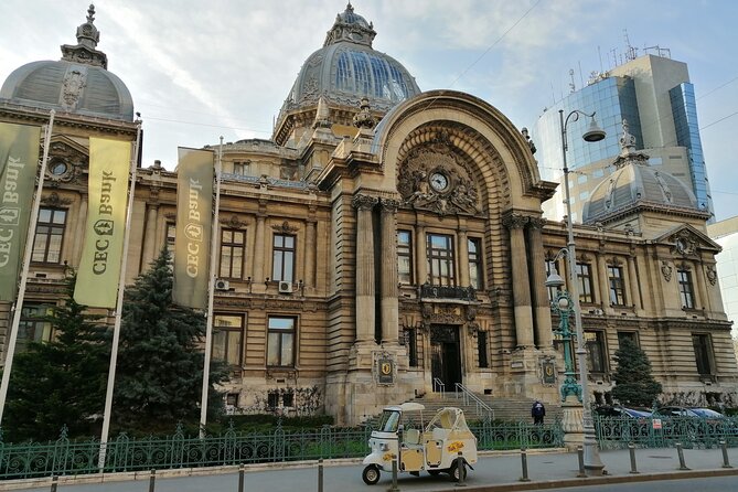 Tuk Tuk Best of Bucharest Tour - SpecTukular! - Palace of Parliament and Union Boulevard’s Fountain System