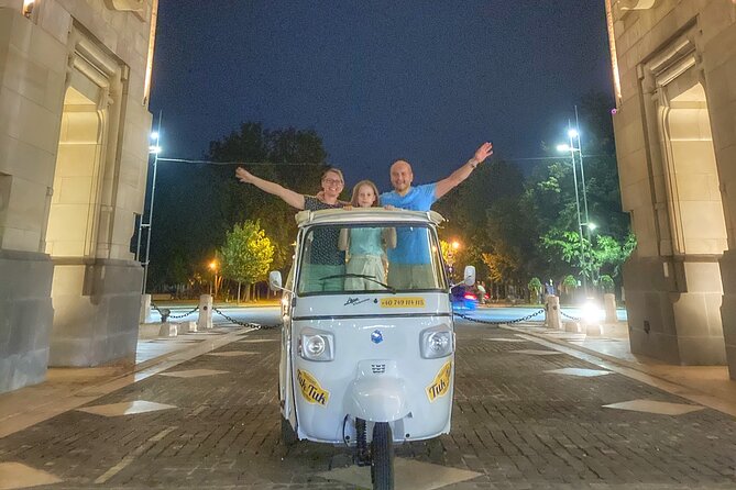 Tuk Tuk Best of Bucharest Tour - SpecTukular! - Romanian Athenaeum and the 1989 Revolution Memorial
