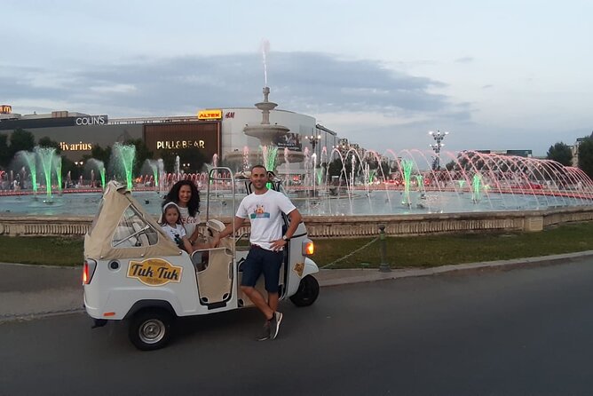 Tuk Tuk Bucharest Private Tour - Unique Experience. - Water Symphony fountains and the communist-era storyline in motion