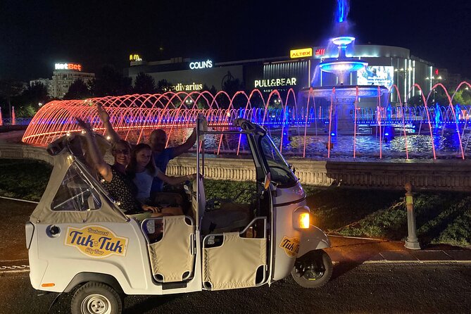 Tuk Tuk Bucharest Private Tour - Unique Experience. - University’s Square and the grand crossroads feel