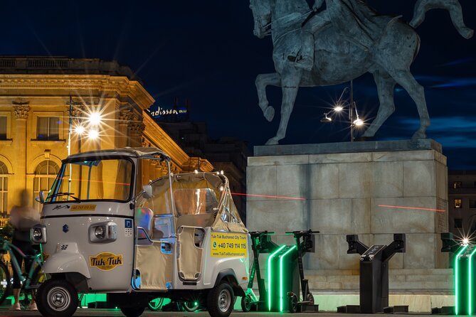 Tuk Tuk Bucharest Private Tour - Unique Experience. - Ateneul Roman: a concert hall that signals Bucharest’s cultural ambitions