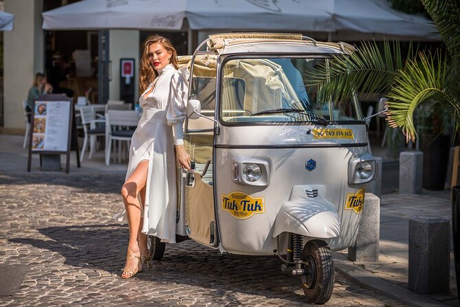 Tuk Tuk Bucharest Romantic Tour with miniBAR - Stop 6: Palatul CEC, the oldest bank building that still feels grand
